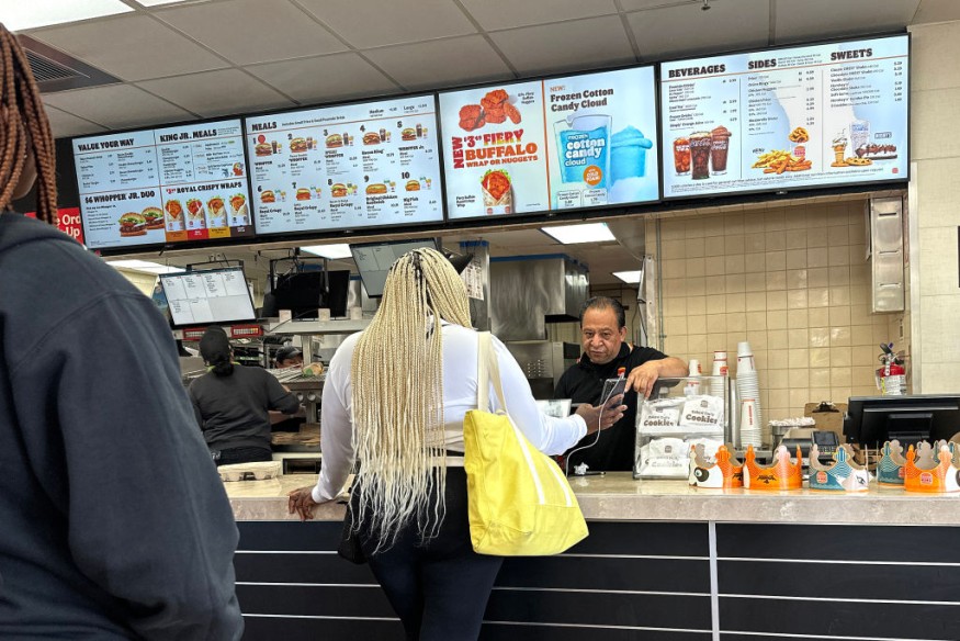 Burger King worker in San Rafael, California