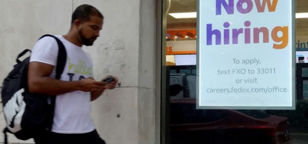 Weak US jobs data for August fanned fresh worries about a recession in the world's number-one economy