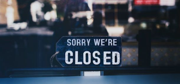 Closed Sign