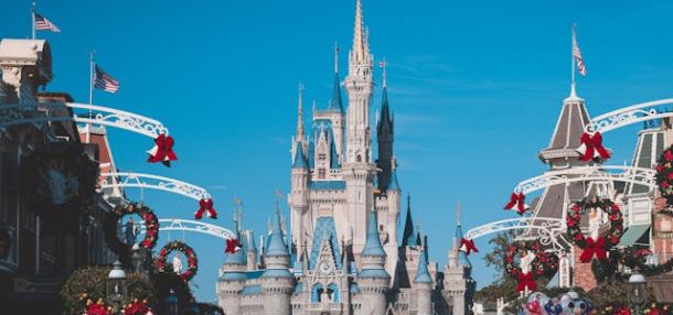 Disney land castle